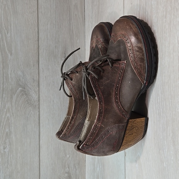 Jambu Women "Like New " San fran Ankle Distressed Leather Boots shoes sz 9 - Picture 2 of 12